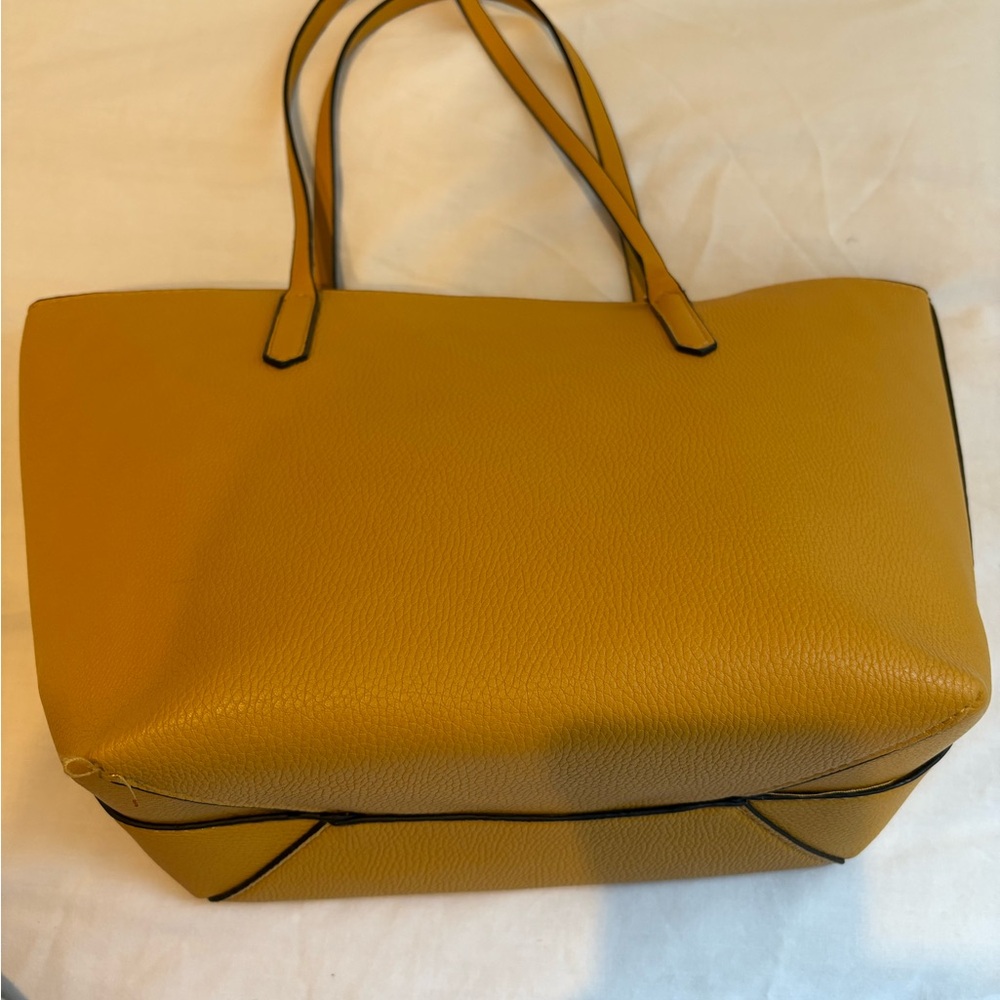 Yellow Tote/Crossbody Bag